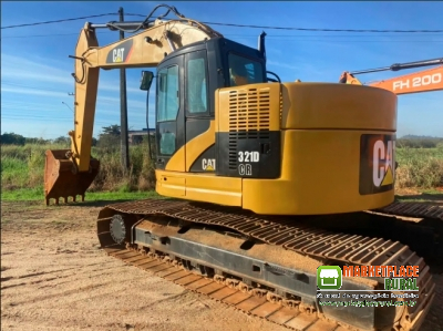 Escavadeira Hidráulica Caterpillar 321d Cr 9 Mil Horas