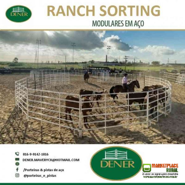 vende-se pista de ranch sorting ou redondel para doma de cavalos