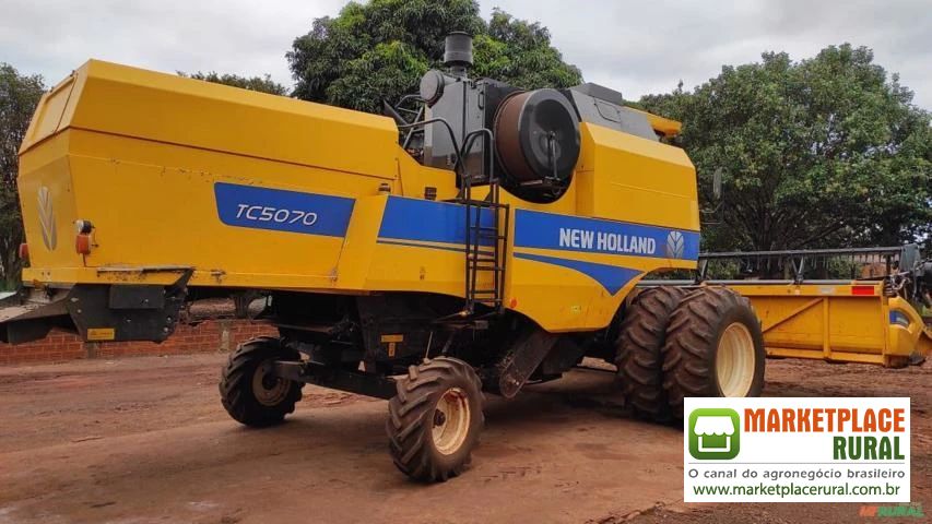 Colheitadeira New Holland TC 5070 Ano 2018