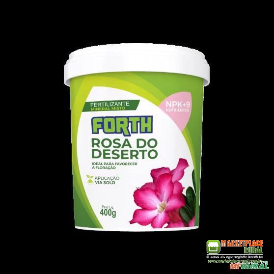 FORTH FERTILIZANTE NPK+9 ROSA DO DESERTO