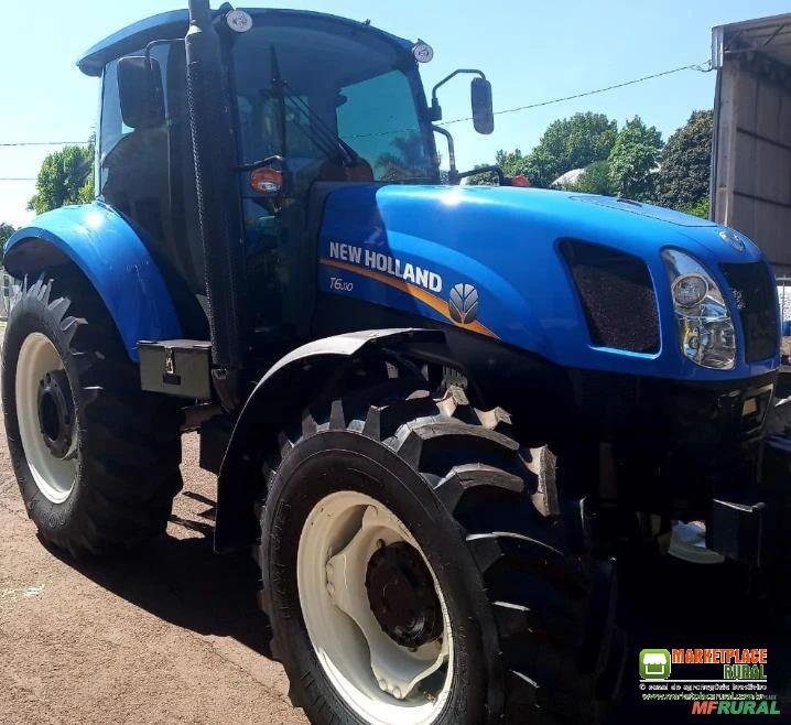 Trator New Holland T6 110 4x4 ano 19