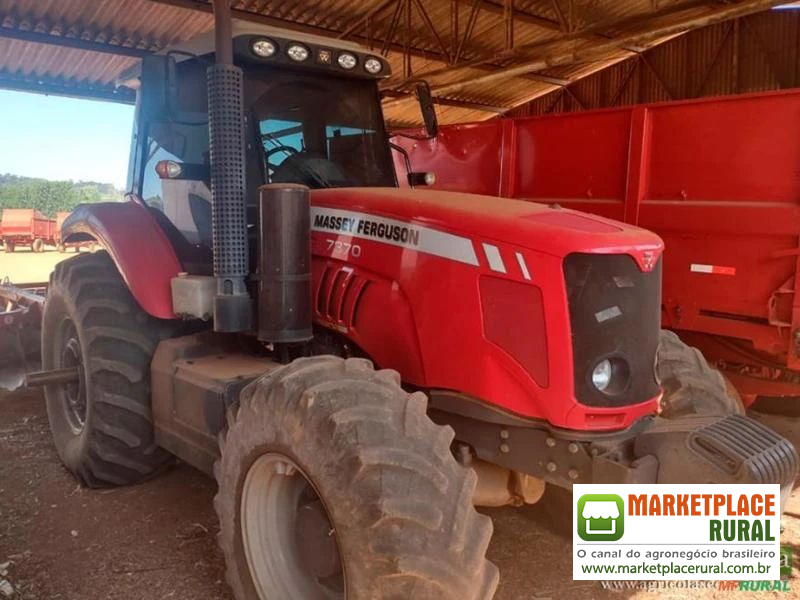 Trator Massey Ferguson 7370 4x4 ano 14