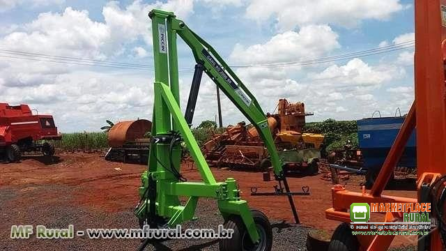 Guincho Big Bag Agrícola Hidráulico Giratório 2000 kilos, regulagem na bitola, Completo, Piccim NOVO