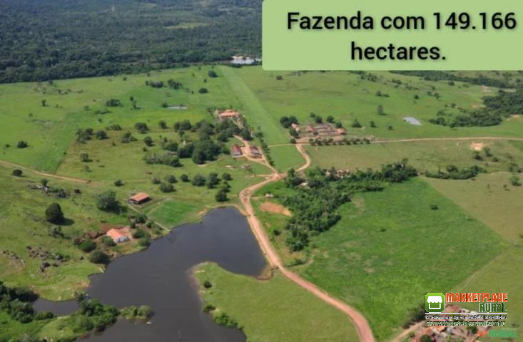 FAZENDA PECURÁRIA DUPLA APTIDÃO EM RONDOLÂNDIA-MT