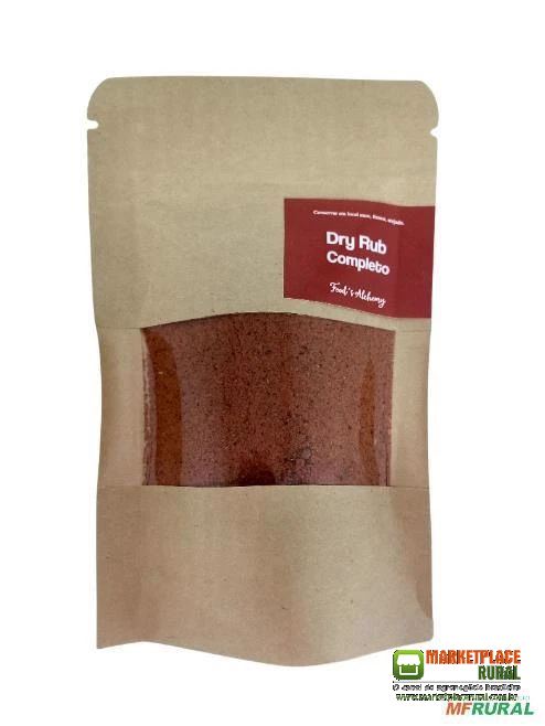 Dry Rub Completo 50g Direto da Fábrica para Revenda, Terceirização ou Dropshipping Food's Alchemy