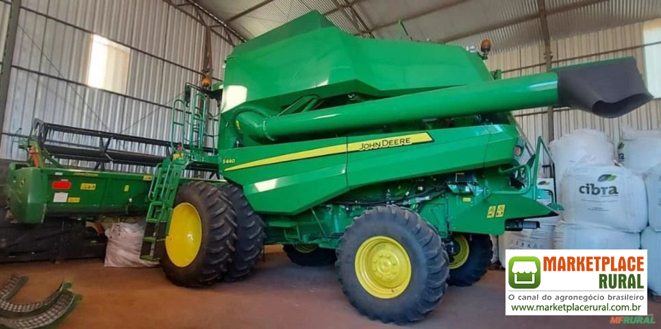 Colheitadeira John Deere, S440, Dual, Ano 2019