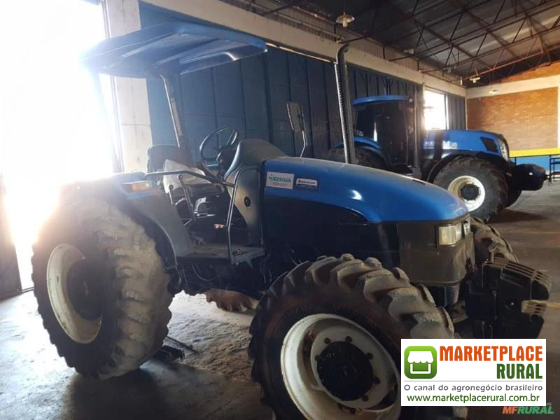 Trator New Holland TL 75 E 4x4 ano 13