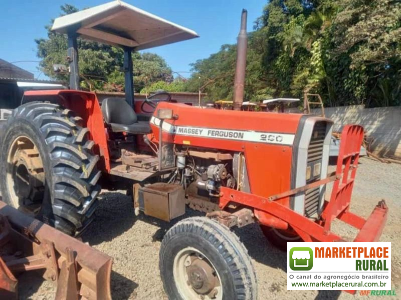 Trator Massey Ferguson 290 4x2 ano 98