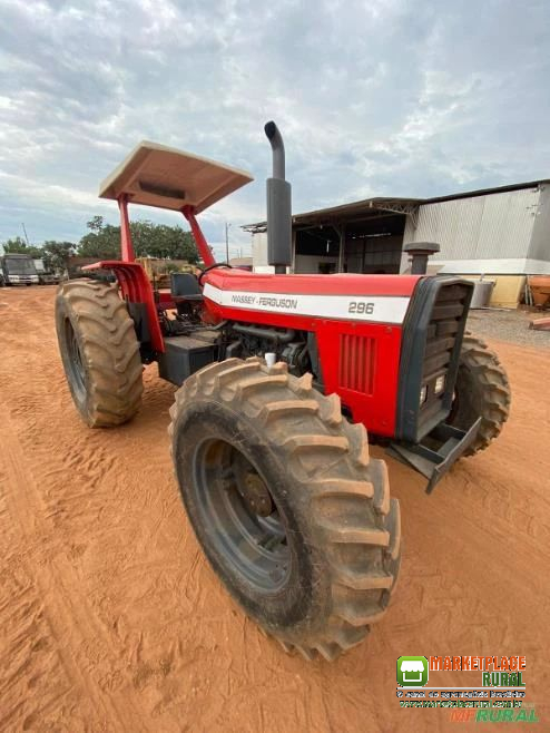 Trator Massey Ferguson 296 4x4 ano 00