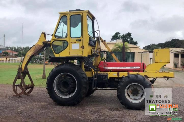 Trator Massey Ferguson 290 4x4 ano 07