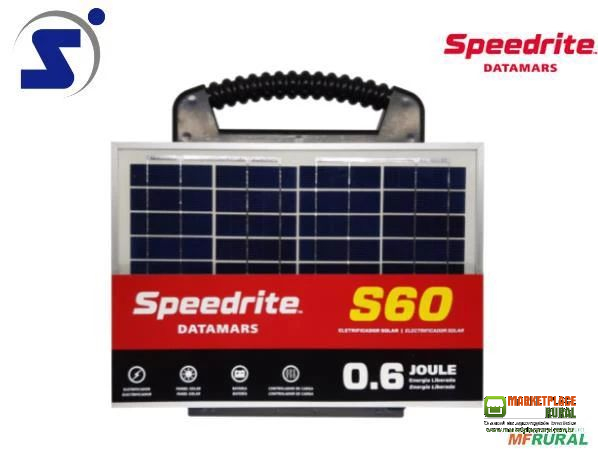 Eletrificador Speedrite Solar Compacto S60 12V - 0,6 Joules liberados