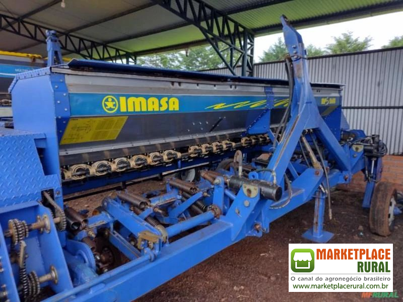 Plantadeira imasa mps 2600 ano 2008 23 linhas de inverno e 12 verão fertsistem carrinho hidráulico