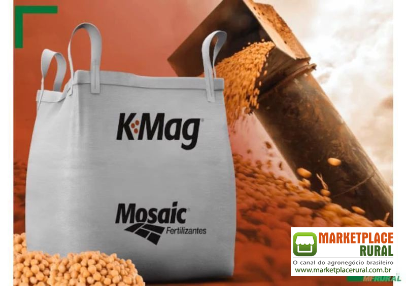 Fertilizante K-Mag para Soja - Mosaic