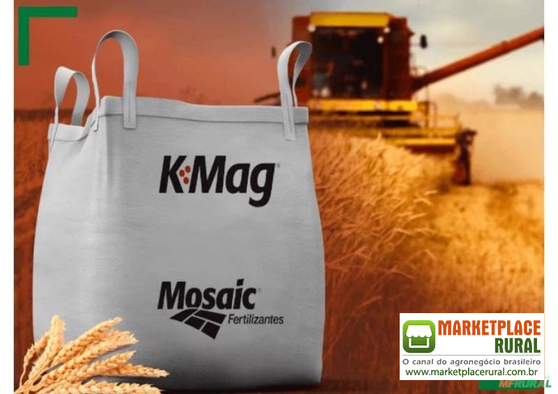 Fertilizante K-Mag para Trigo - Mosaic