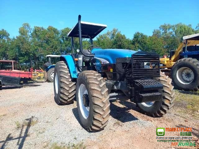 Trator New Holland TM 120 4x4 ano 01