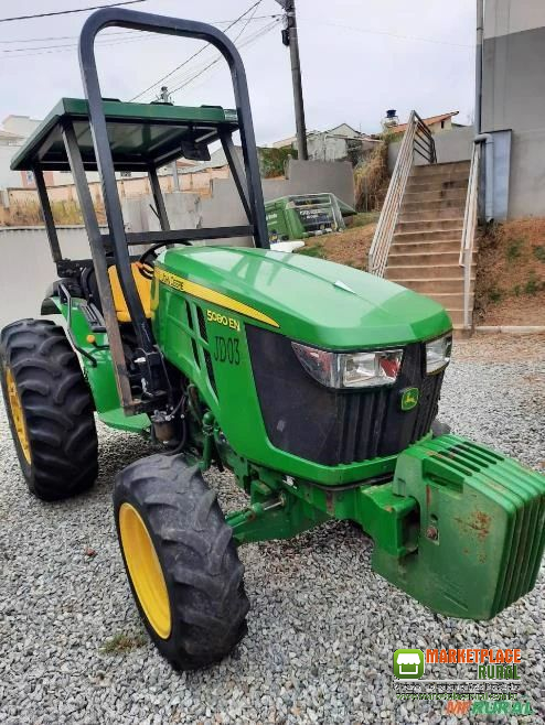 Trator John Deere 5080 E 4x4 ano 20