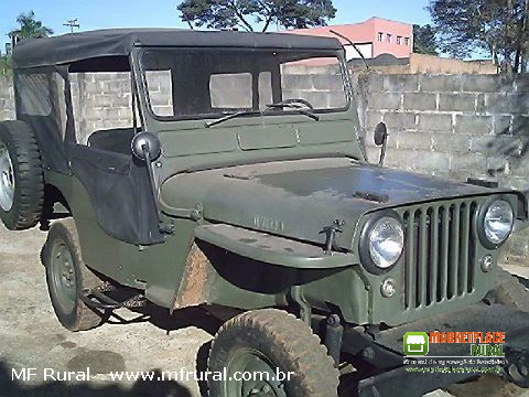 Jeep Willis 1951 todo original, único dono