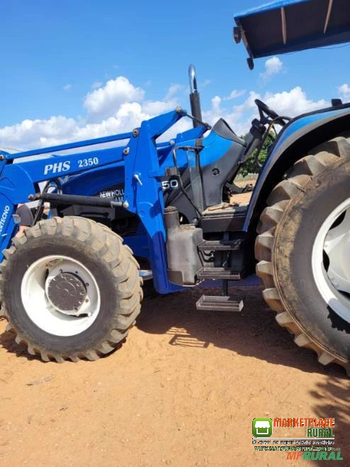 Trator New Holland TM 150 4x4 ano 01