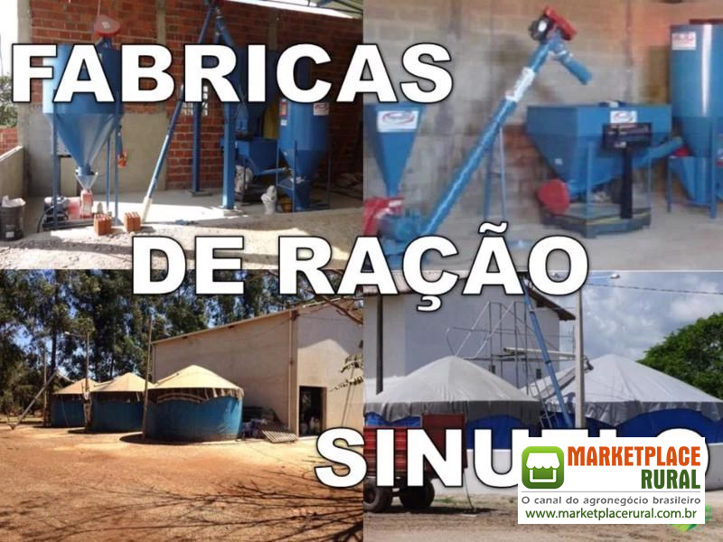 FÁBRICA DE RAÇÕES -1000 e 2000 Kg/HORA