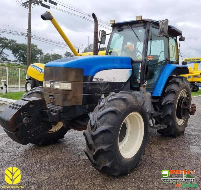 Trator New Holland TM 7010 4x2 ano 12