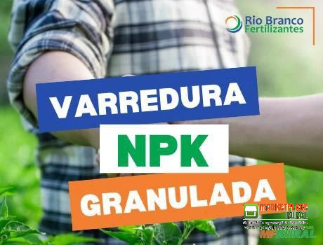 Varredura de NPK Granulada