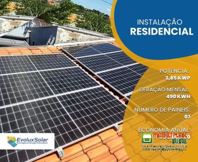 Energia Solar - Rural, Comercial e Residencial.