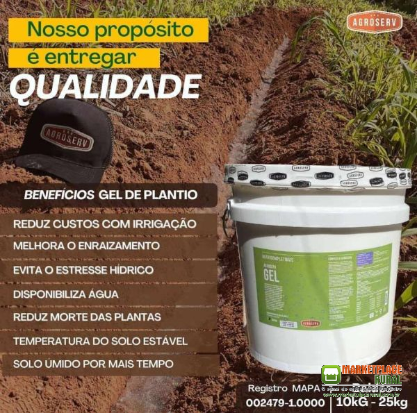 GEL PARA PLANTIO ECONOMICO