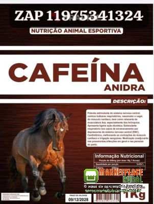 Cafeína indiana 1kg $800 envio rapido