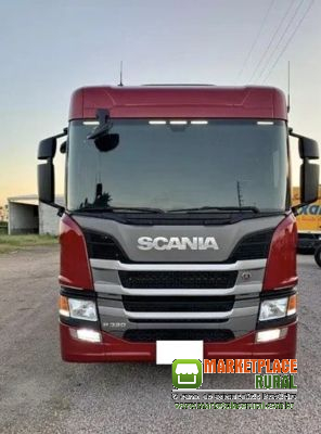 Caminhão 2021 Scania P 320 Bitruck 8x2 carroceria