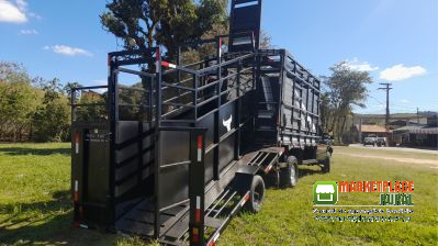 Curral móvel para manejo de bovinos