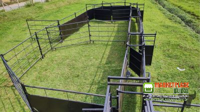 Curral móvel para manejo de bovinos